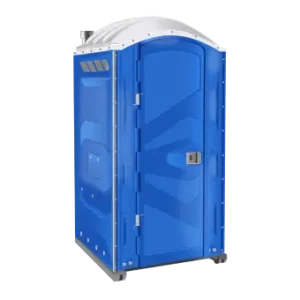 Standard portable restroom illustration
